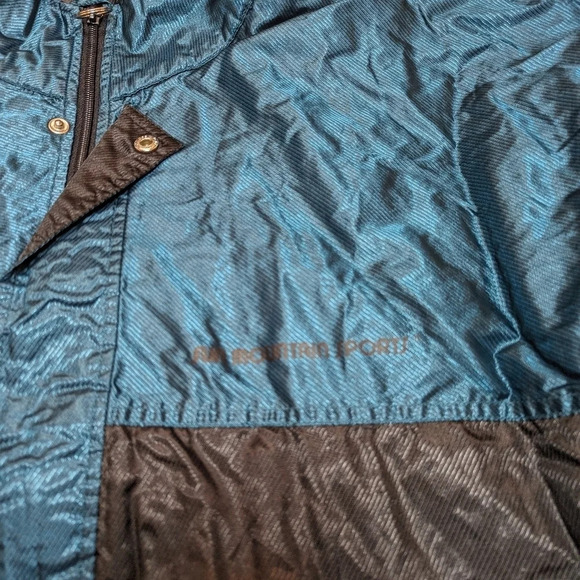 Vintage Sun Mountain Cirrus Rainsuit Men’s Full Zip Jacket Size XL Teal Green - Picture 7 of 10